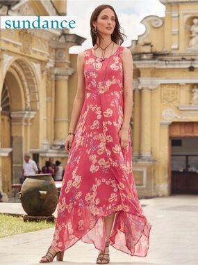 Sundance | Dresses | Sundance Willow Lace Maxi Dress Sz Large 214 | Poshmark
